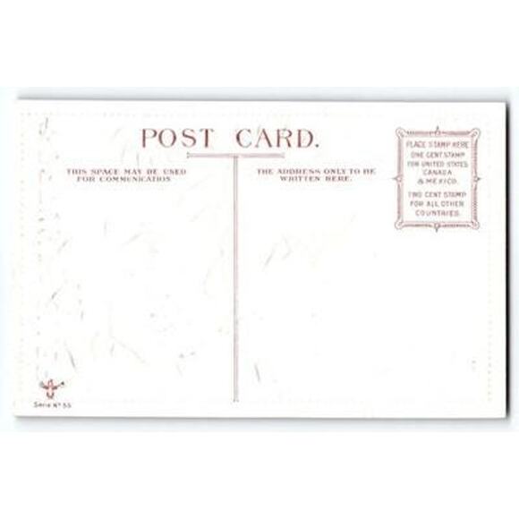 C. V. Dwiggins 1910s Fortune Teller Artist Postcard Divided Back - Picture 2 of 2